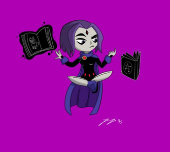 Teen Titans Go Raven By Boukenred