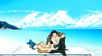 Nami X Law Beach Wallpaper By Rubiadmc