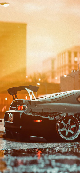 Best Toyota Supra iPhone HD Wallpaper