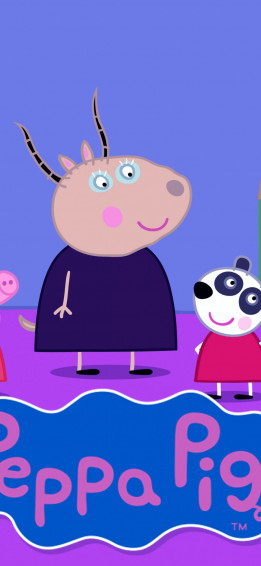 Peppa Pig House Wallpaper