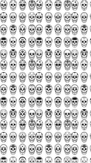 Wallpaper Installing This Sugar Skulls iPhone Is Very Easy