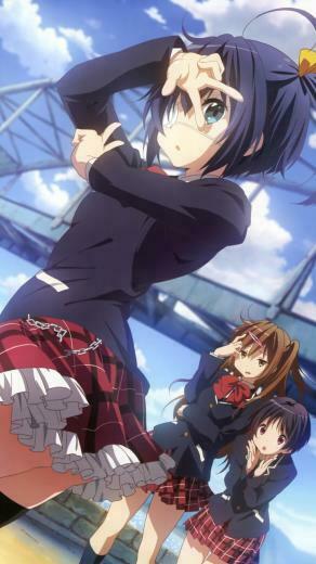 Wallpaper Shinka Nibutani Kumin Tsuyuri Chunibyo Demo Koi