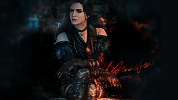 Yennefer Wallpaper The Witcher By Javrengraphic On