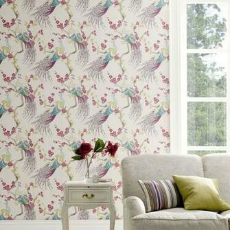 W0019 Indira Peacock Showstoppers Clarke Wallpaper
