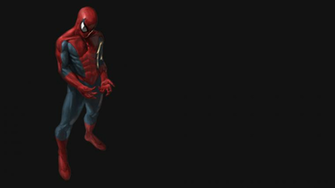 Spider Man Black Wallpaper Spiderman Background
