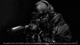 Call Of Duty Ghost Masked Warrior 4k Wallpaper