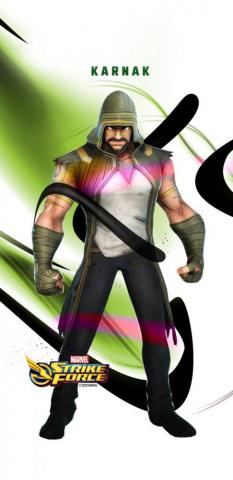 Marvel Strike Force On Karnak Mobile Wallpaper Put
