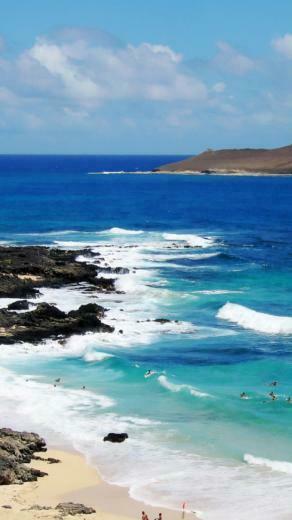 Makapuu Beach Oahu Hawaii iPhone Wallpaper