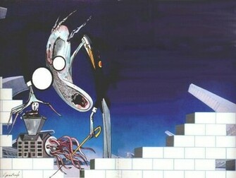 Abstract HD Wallpaper Pink Floyd The Wall