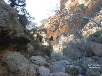 Roger S Canyon Indian Ruins From A Distance
