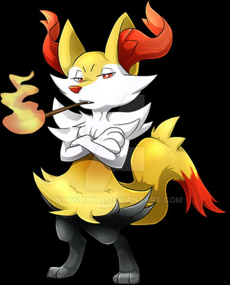 Braixen By Natsuakai