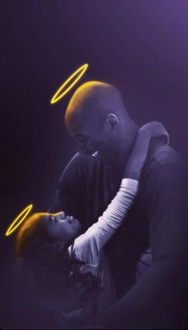 Art By Tysonbeck On Instagram Kobe Bryant And Gianna