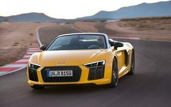 Audi R8 Spyder V10 Motion Wallpaper