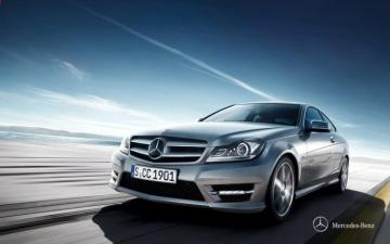 Mercedes Benz C Class Coupe Two Door Wallpaper