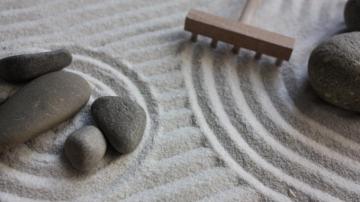 Zen Sand Garden Wallpaper iPhone Android Desktop Background