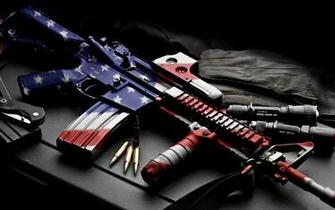 Bullet Ammo Ammuntion Flag Wallpaper