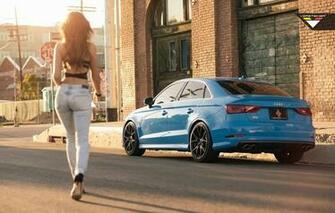 Wallpaper Audi Girl Vorsteiner Cars And Car
