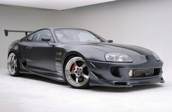 Black Toyota Supra Wallpaper Its My Car Club