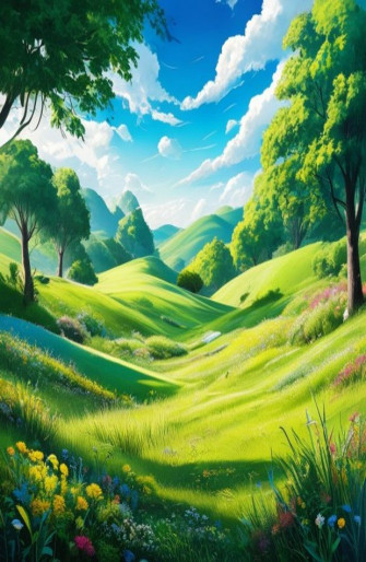 Green Space Wallpaper