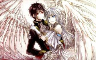 Beautiful Anime Couple Wallpaper HD Image One