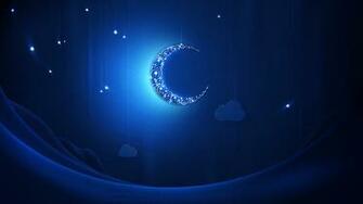 Blue Moon At Ramadan Wallpaper And Image Pictures