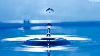 Water Drop Windows Full Screen Wallpaper