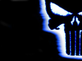 Punisher Wallpaper Blue By Hellmage29x