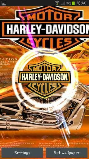 Bigger Harley Davidson Live Wallpaper For Android Screenshot Car