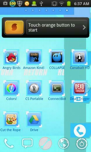 Megaman Exe Plug In Pet Theme Screenshot