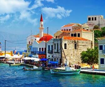 Beautiful Greece Corner Wallpaper Wallpaper55 Best