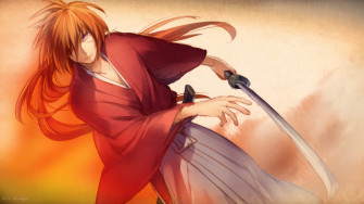 Rurouni Kenshin Himura Katana 4k Wallpaper iPhone HD Phone