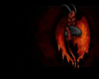 Lava Demon Wallpaper By Genesis Customization Minimalistic