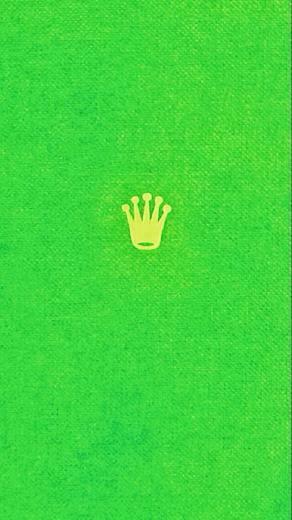 Lime Vintage Rolex Crown Wallpaper For Apple iPhone 5s Po