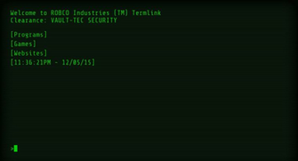 Fallout Terminal By Mrcoaster