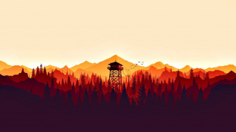 Vibrant Red And Orange Wallpaper