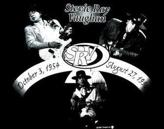 Stevie Ray Vaughan Blues Rock Hard Classic Guitar Poster Wallpaper
