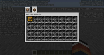 Mc Advancement Gui Loading Random Textures If No