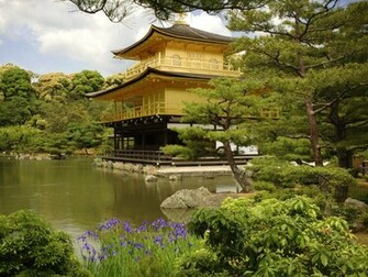 Kinkaku Ji Temple Kyoto Japan Wallpaper HD
