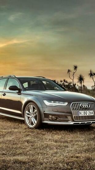 Wallpaper Audi A6 Quattro Allroad Cars