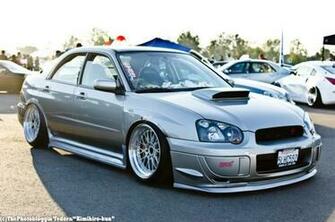 Wrx Sti Wallpaper Cars Blue Stance Subaru Impreza