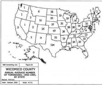 Maps Tornado Average By Statetornado State Map America HD Wallpaper Of