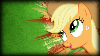 Grunge Applejack Wallpaper By Twopennypenguin
