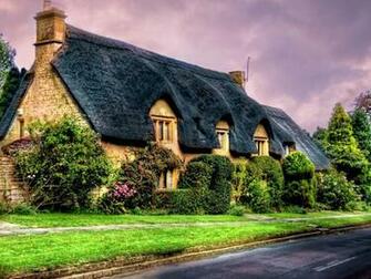 English Cottage High Quality And Resolution Wallpaper