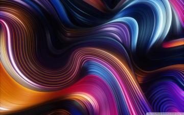Abstract Wave Art Background Ultra HD Desktop Wallpaper