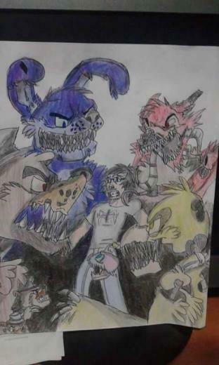 Nightmare Animatronics By Alanxd222