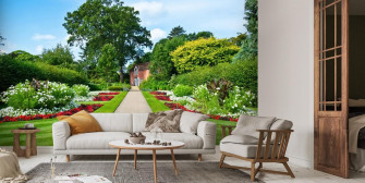 English Country Garden Wallpaper Wallsauce Us