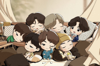 Wallpaper Bts Kartun Image Picture