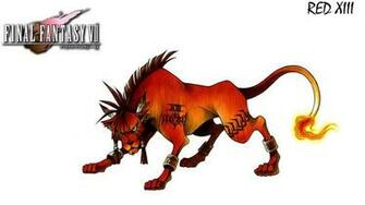 High Definition Wallpaper Of Nanaki Red Xiii From Final Fantasy