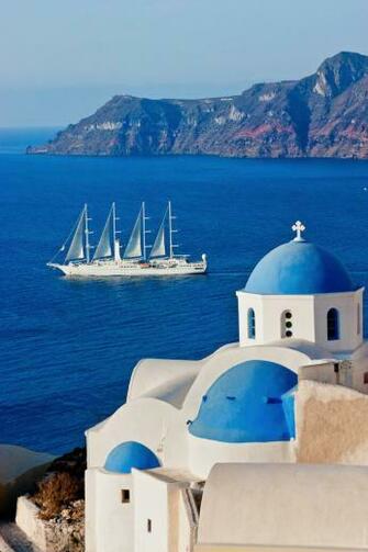 Ninbra When The Boat Comes In Santorini Greece