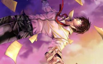 Art Guy Fall Sheets Sky Wallpaper